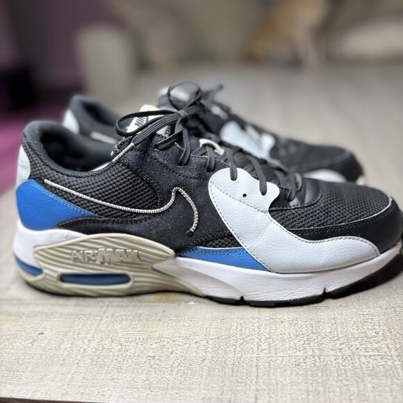 Nike Air Max Excee DQ3993-002 Men’s Casual Shoes Size 13 Black Blue Gray main image 5